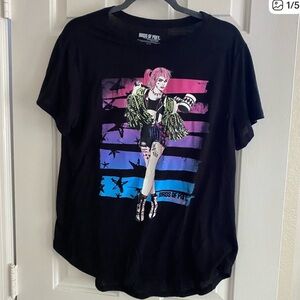 Birds of Prey Black Graphic Tee